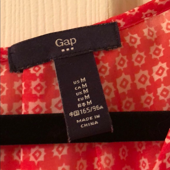 Pink and White Gap Blouse - Picture 2 of 3